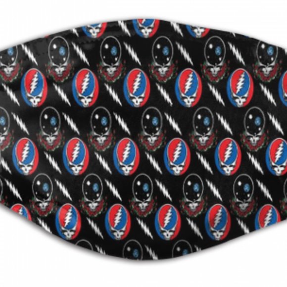 KUMI Accessories - Grateful dead Face Cover Headband Balaclavas
